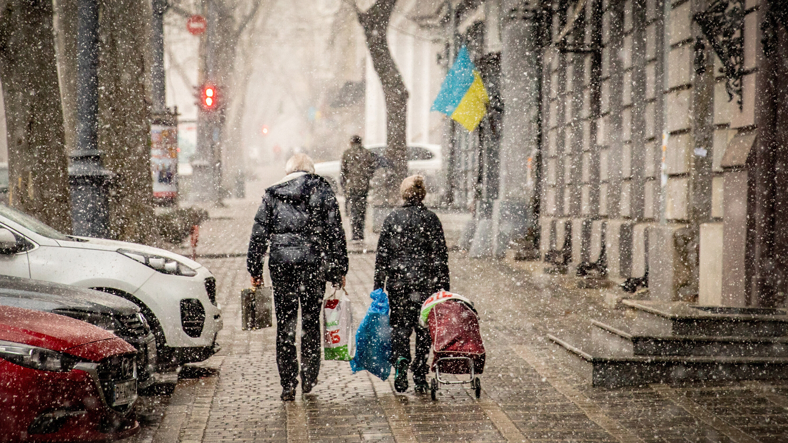 Caritas: Russland nutzt in Ukraine Kälte als Kriegswaffe