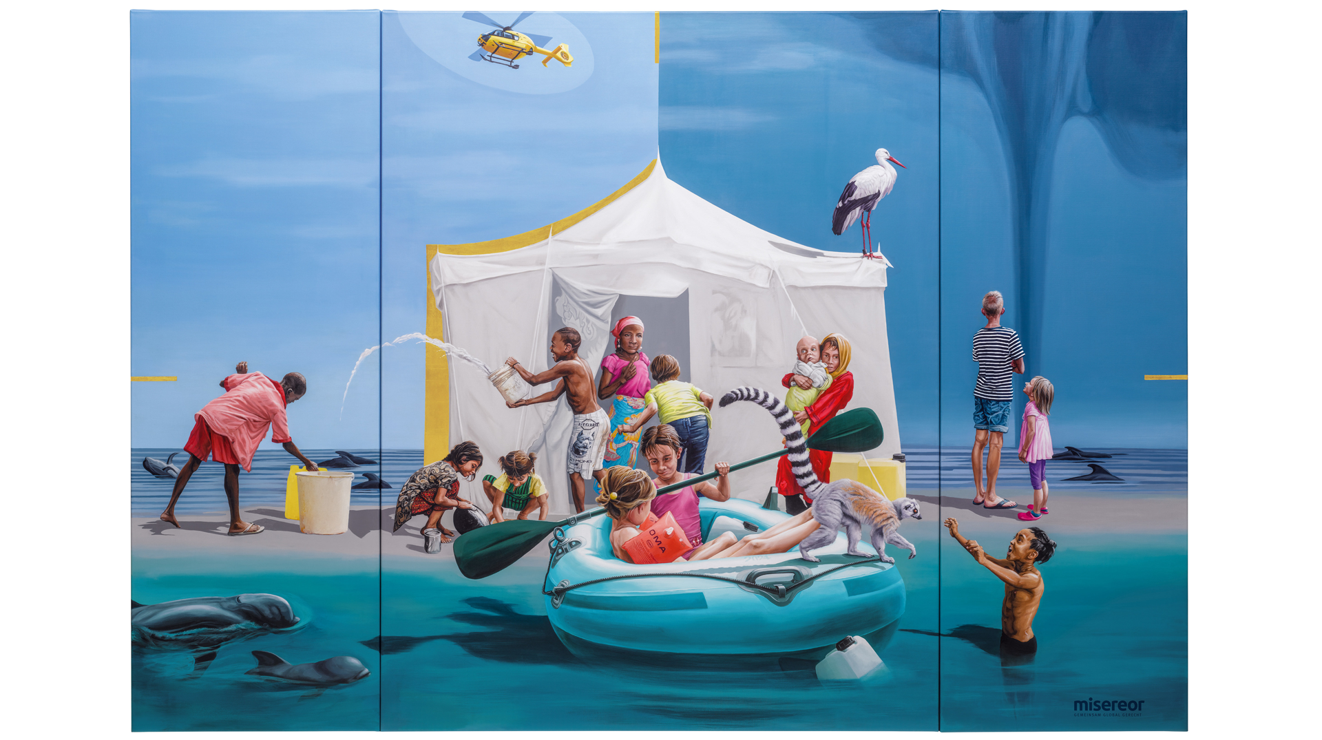 Misereor-Hungertuch von Konstanze Trommer (Erfurt)