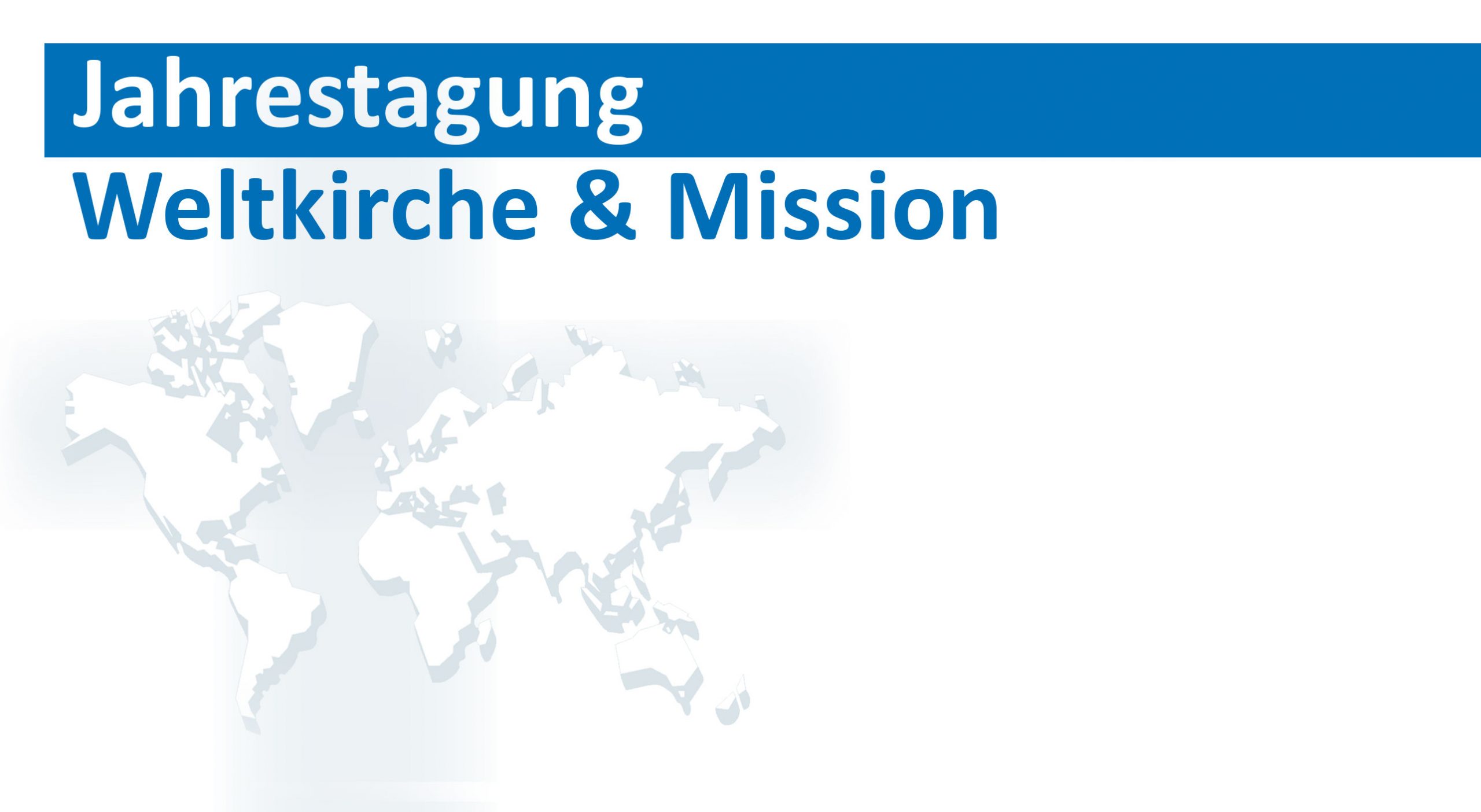Jahrestagung Weltkirche und Mission. Bild: KW/DBK