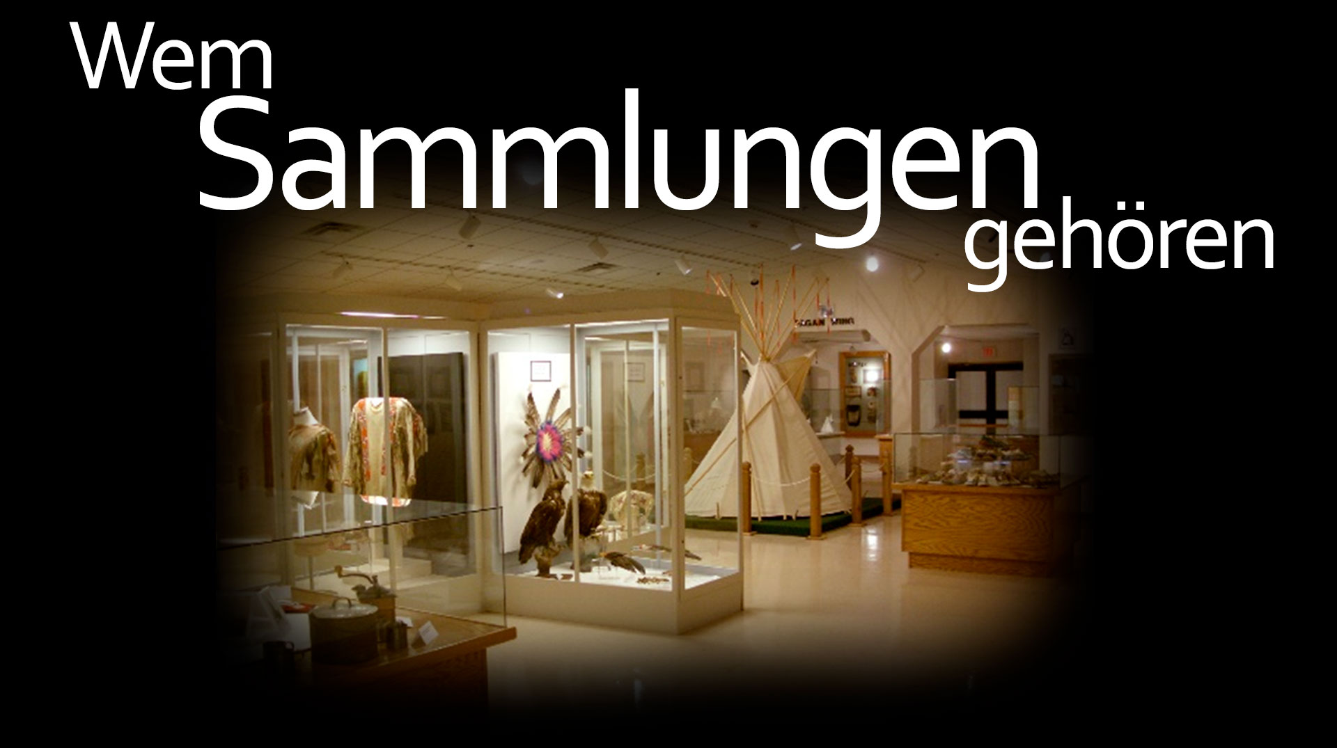 Sammeln und Ausstellen für die Lakota