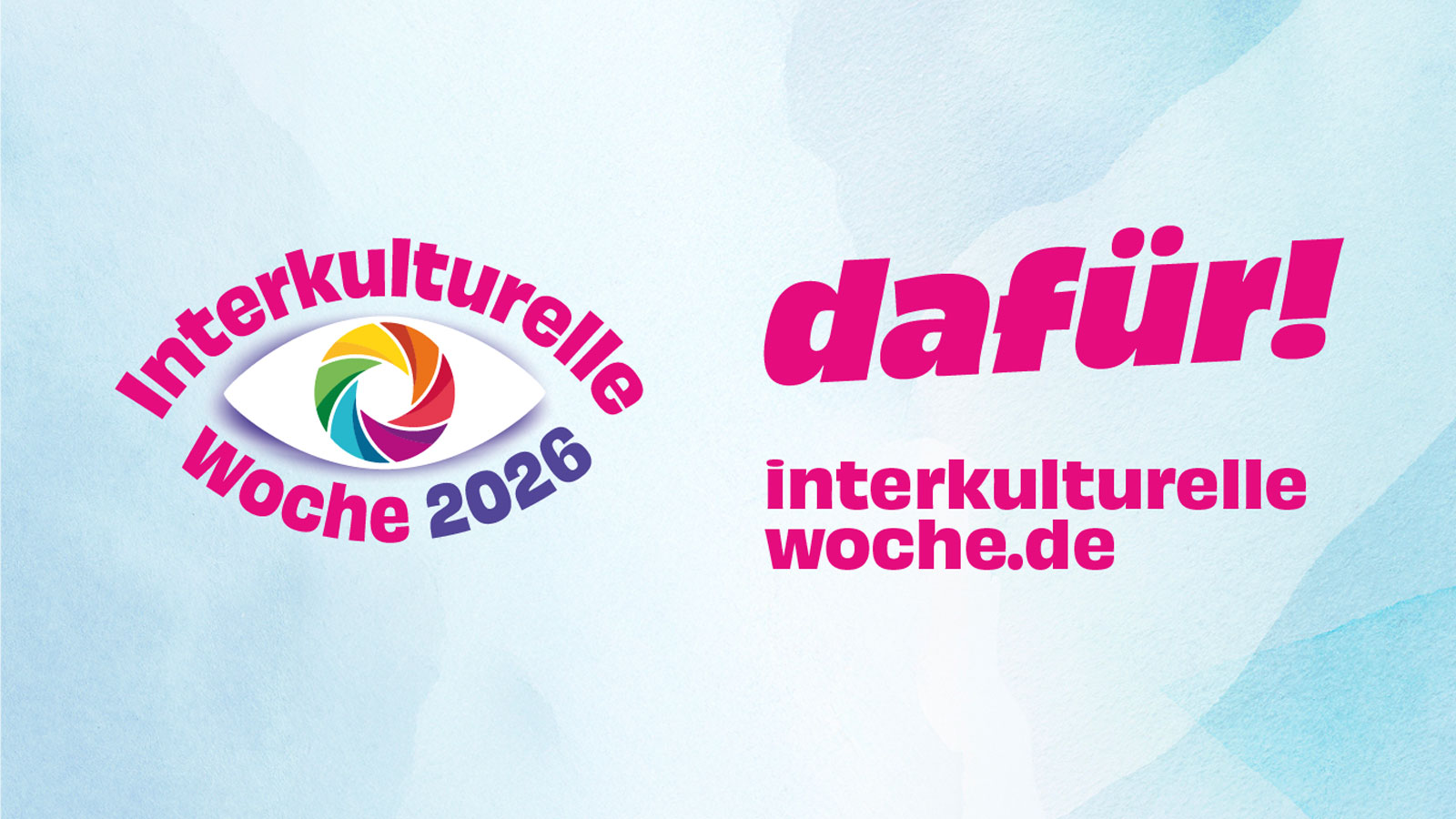 „Dafür!“ – Gemeinsames Wort der Kirchen zur Interkulturellen Woche 2026 veröffentlicht