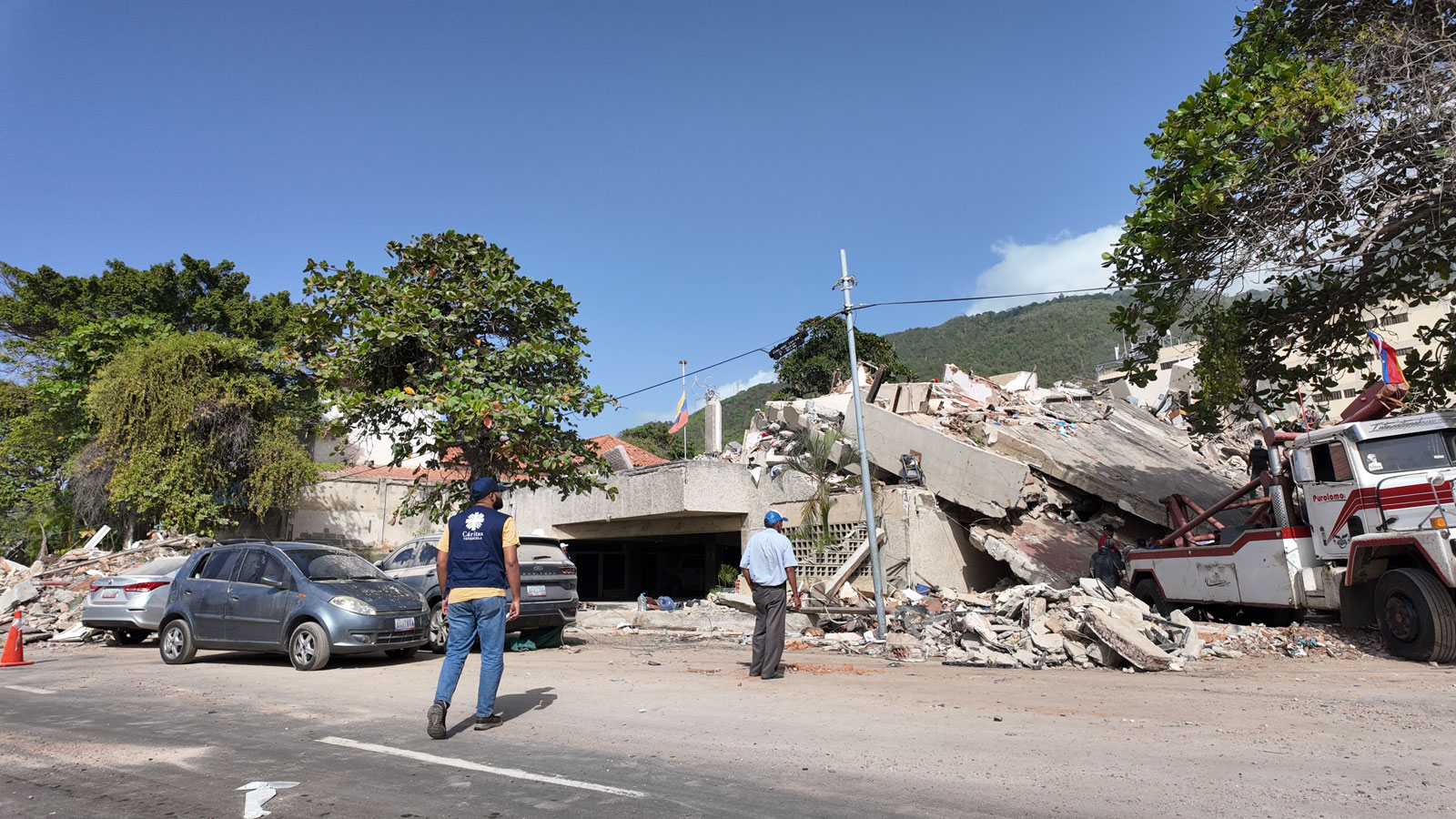 Erdbebenschäden in Venezuela Bild: Caritas Venezuela