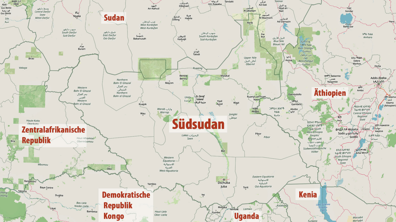 Südsudan: 19 Tote bei neuen Gewaltausbrüchen im Bundesstaat Warrap