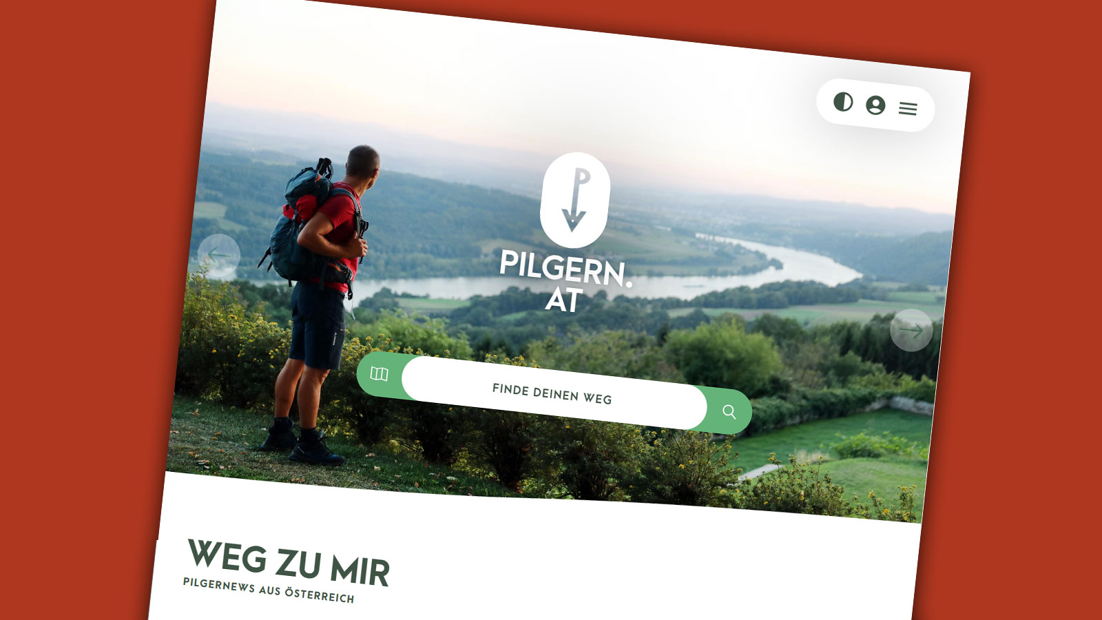 Neues Online-Portal für Pilger in Österreich